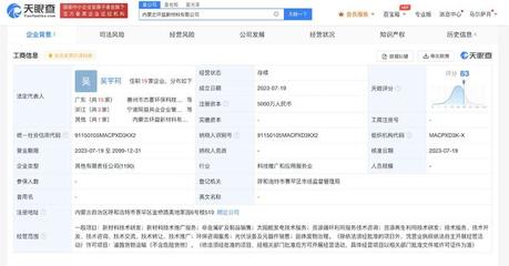 TCL在內(nèi)蒙成立新材料公司 含光伏設(shè)備銷售業(yè)務(wù)